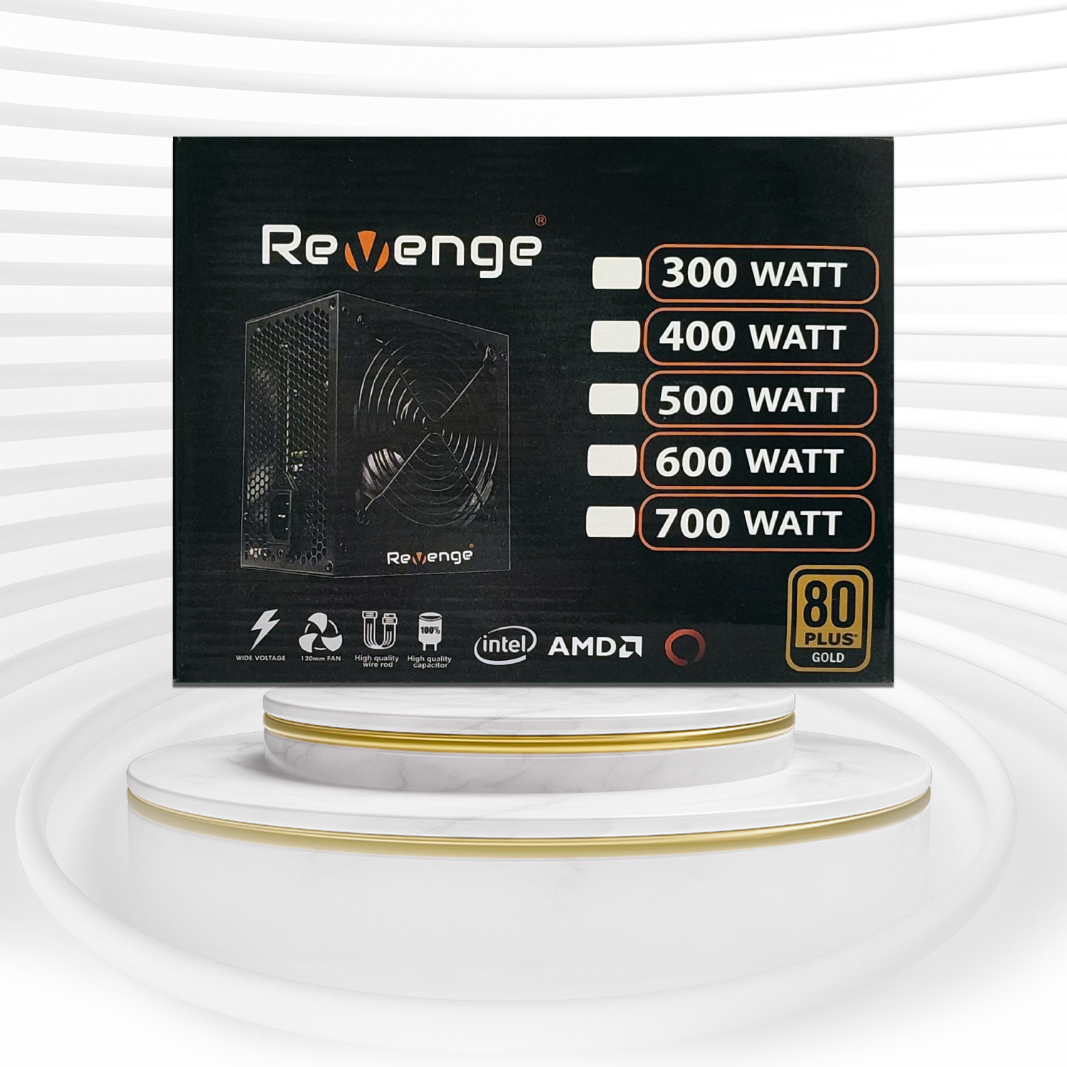 REVENGE 500W 80+ PLUS