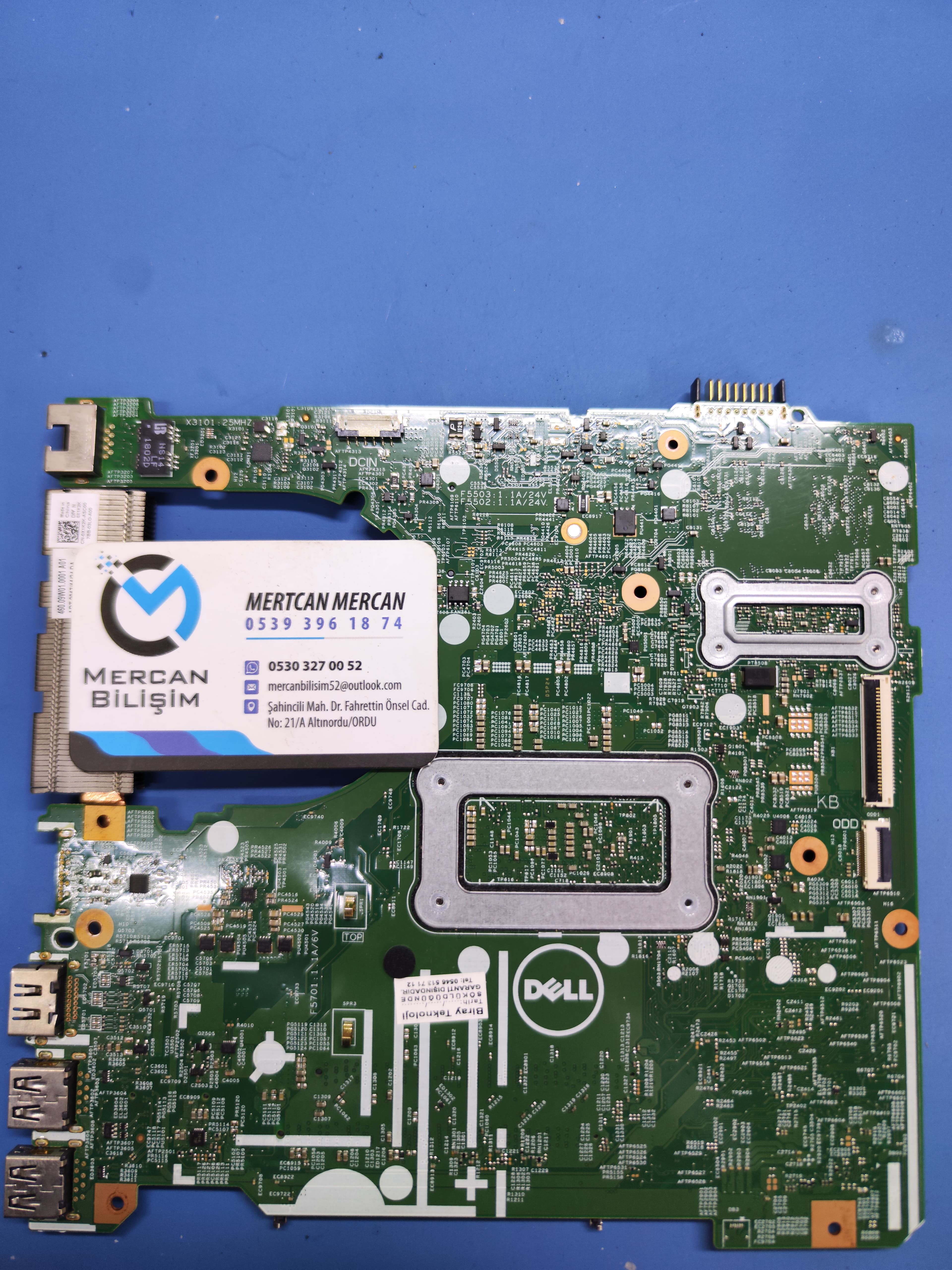 DELL İNSPİRON 15 3476 3568 3576 3578 17841-1 İ5-8250U ANAKART