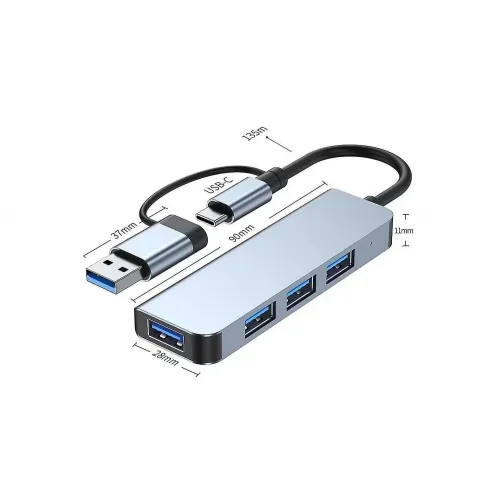 GABBLE GAB TY-401 ÇEVİRİCİ USB 3.0 4 İN 1
