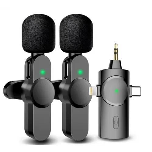 PL-2452 KABLOSUZ YAKA MİKROFONU 2Lİ