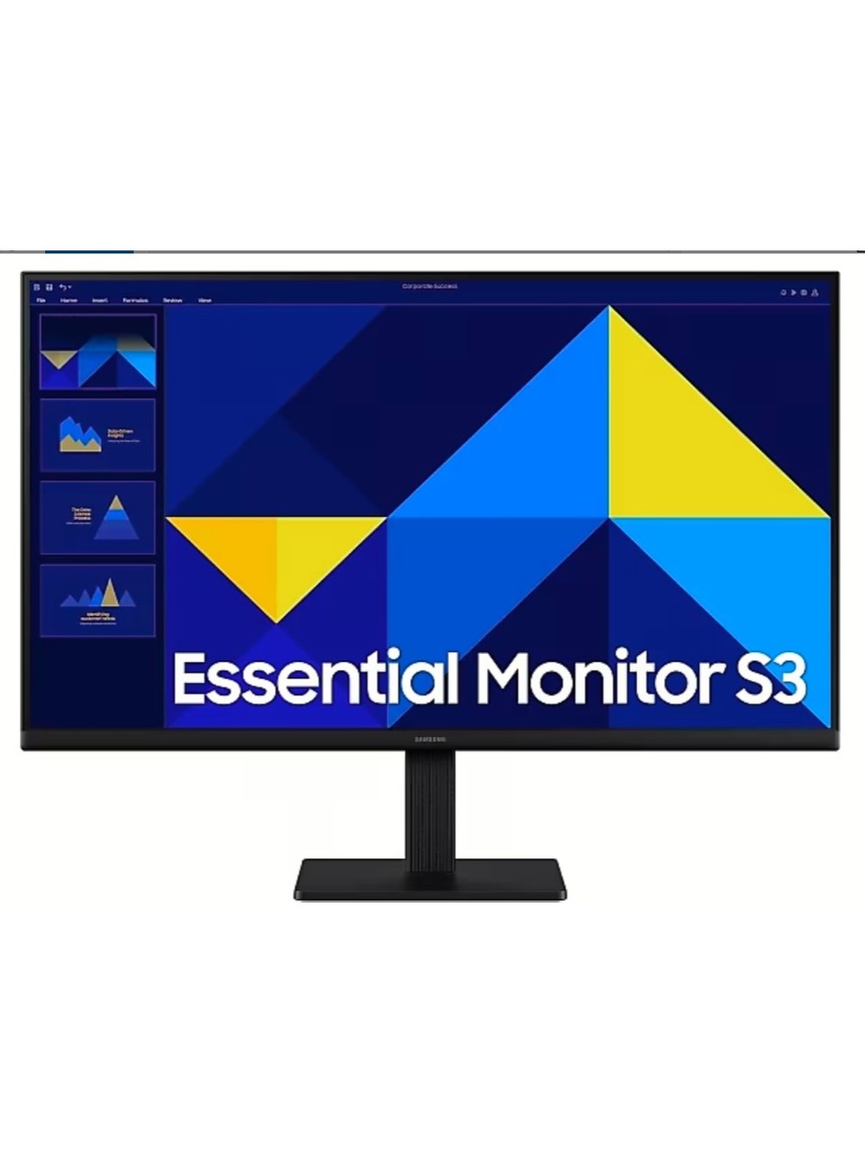 27 SAMSUNG ESSENTIAL S3 S30GD LS27D300GAUXUF FHD 5MS 100HZ HDMI IPS MONITOR