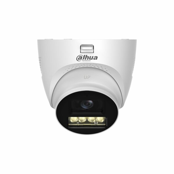 HAC-HDW1200TQ-IL-T-0280B-DIP - 2MP Smart Dual Light HDCVI Two-way Talk Fixed-focal Eyeball Camera