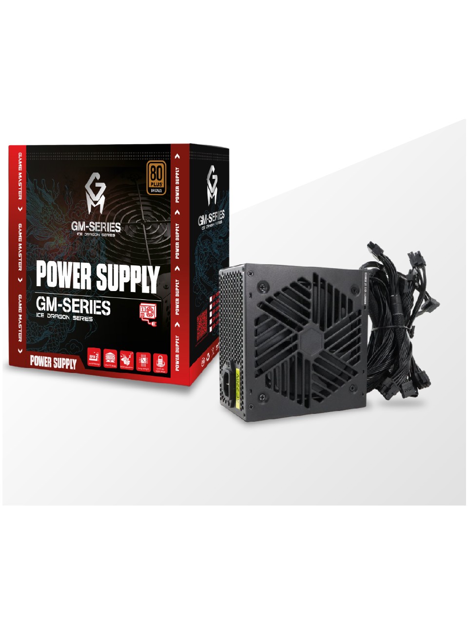 Game Master 600w 80+ Bronze Kasa Power Supply PSU Güç Kaynağı