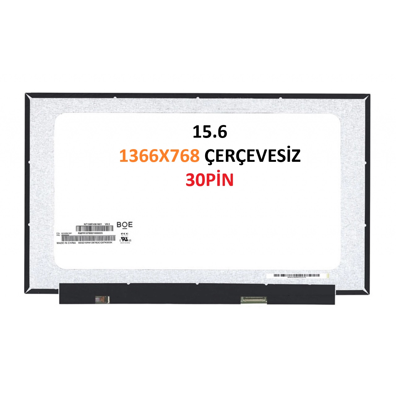 15.6 SLİMLED ÇERÇEVESİZ 30P