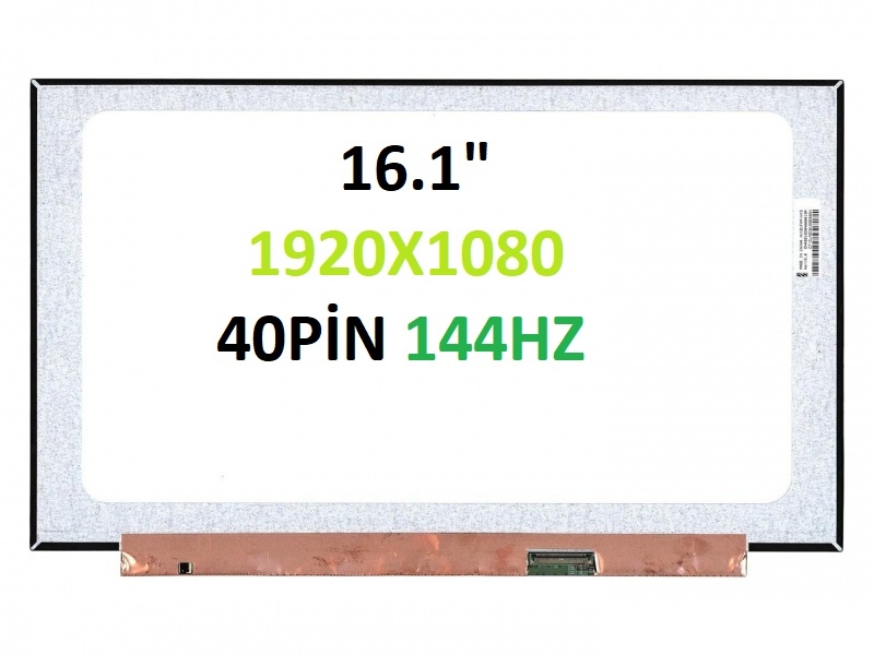 16.1 144HZ 40P ÇERÇEVESİZ 