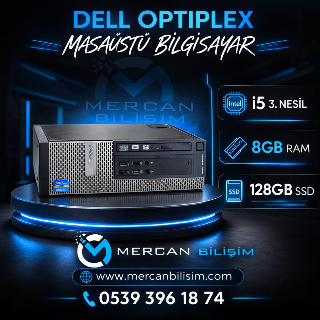 DELL OPTİPLEX 7010 İNTEL CORE İ5(2. EL ÜRÜN)