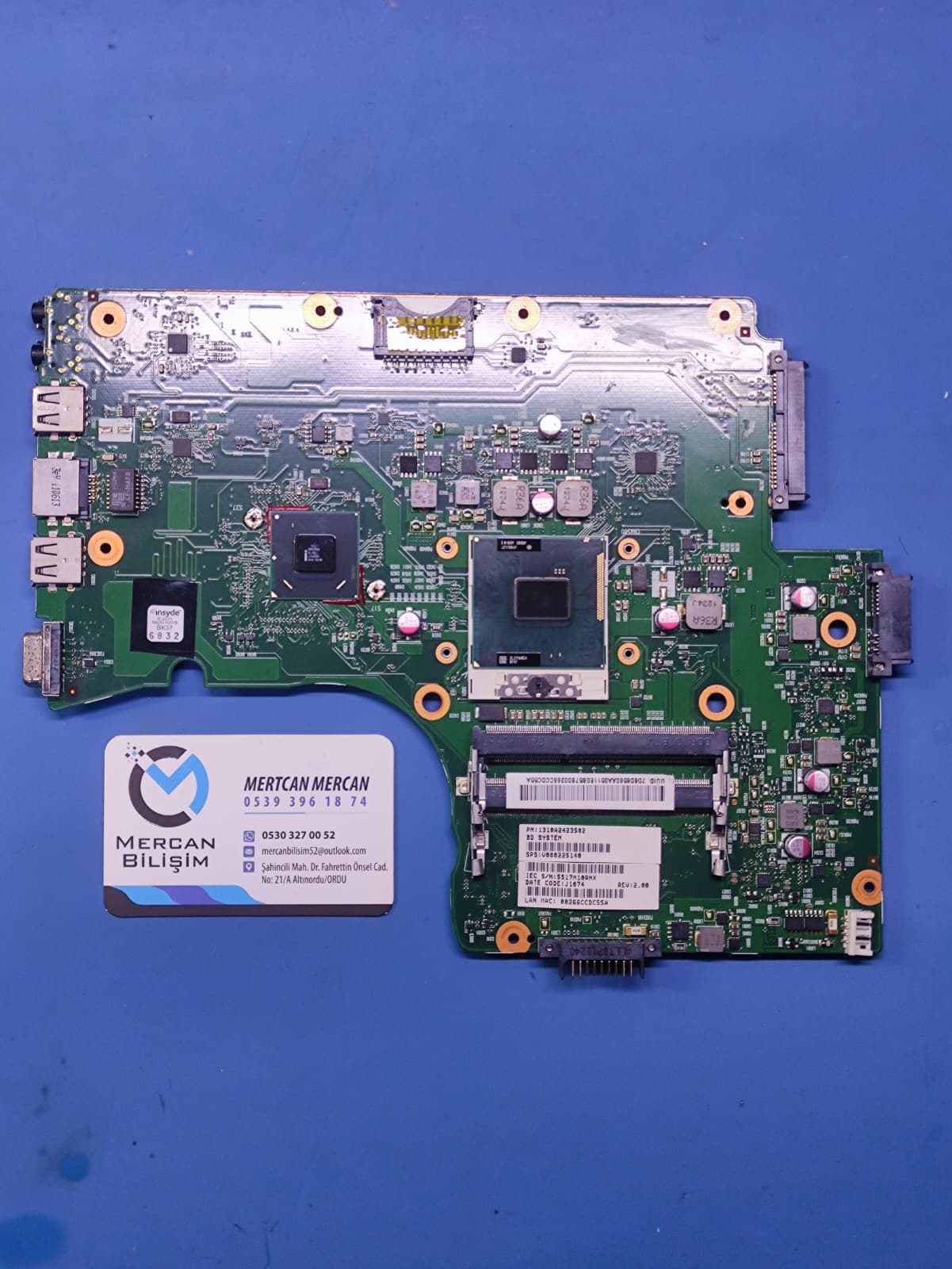 TOSHİBA SATELLİTE C650 ANAKART