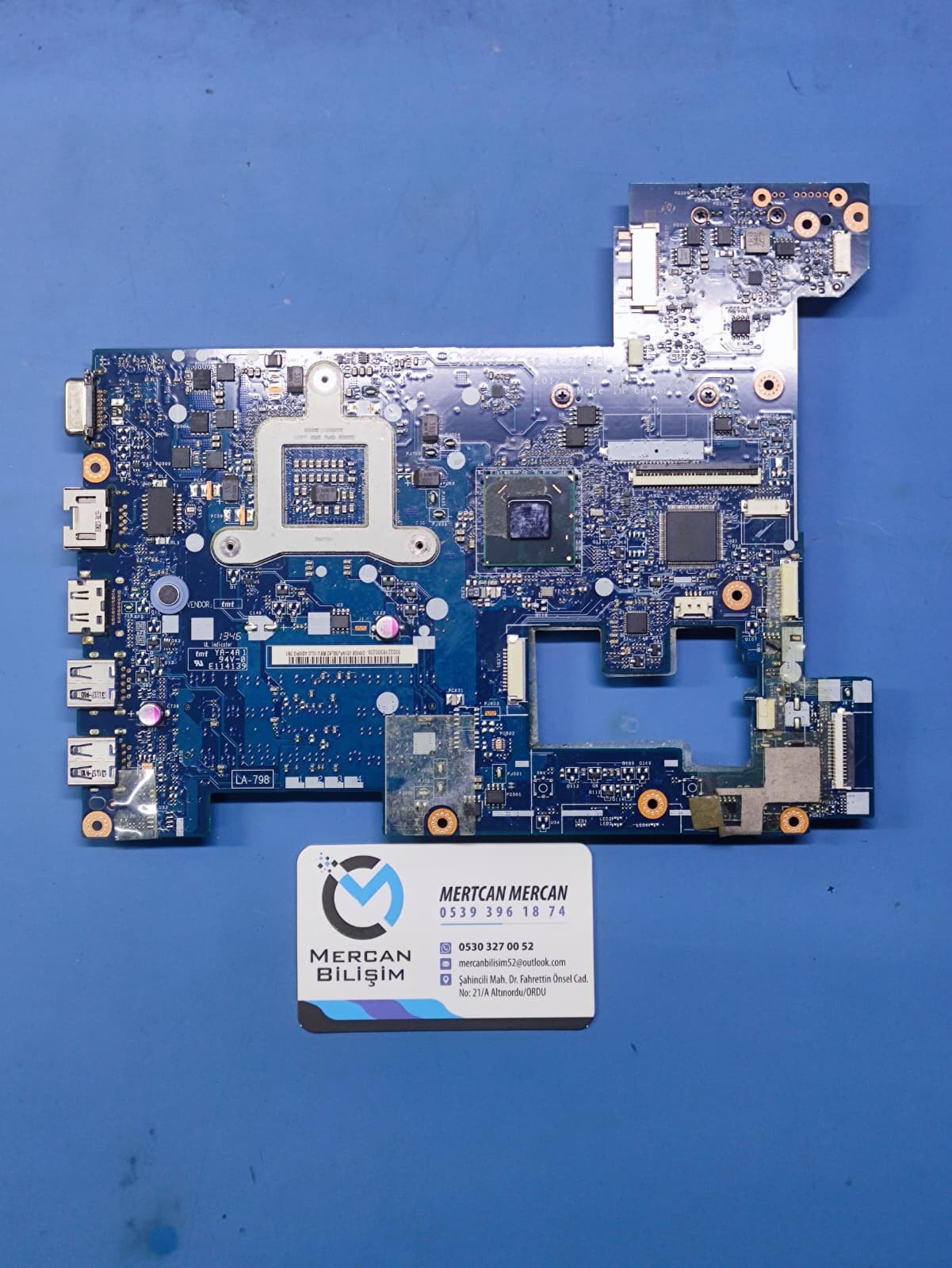 LENOVO G580 LA-7982P ANAKART