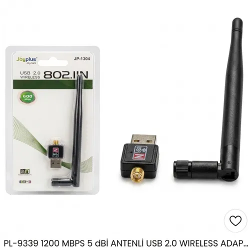 PL-9339 1200 MBPS 5 dBİ ANTENLİ USB 2.0 WIRELESS ADAPTER