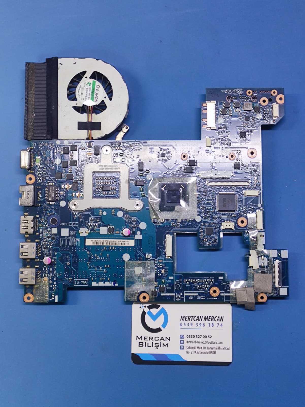 LENOVO QIWG5-G6-G9 LA-7982P ANAKART